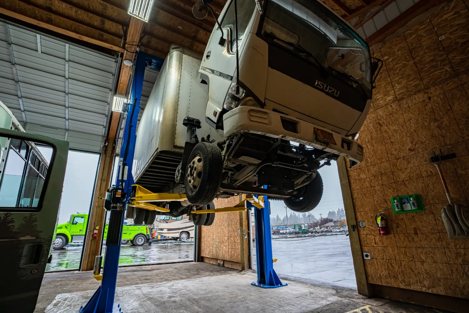 automobile repair and maintenance field test